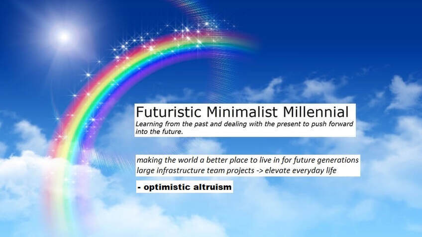 Futuristic Minimalist Millennial